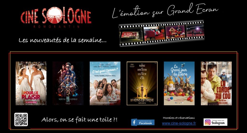 actualité CETTE SEMAINE AU CINEMA