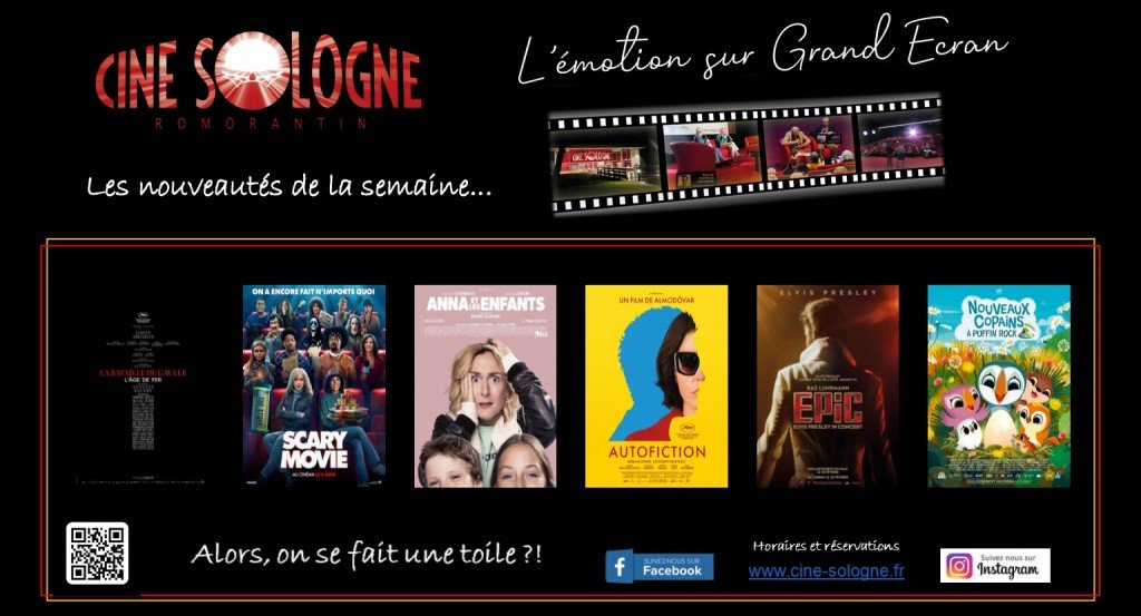 actualité CETTE SEMAINE AU CINEMA