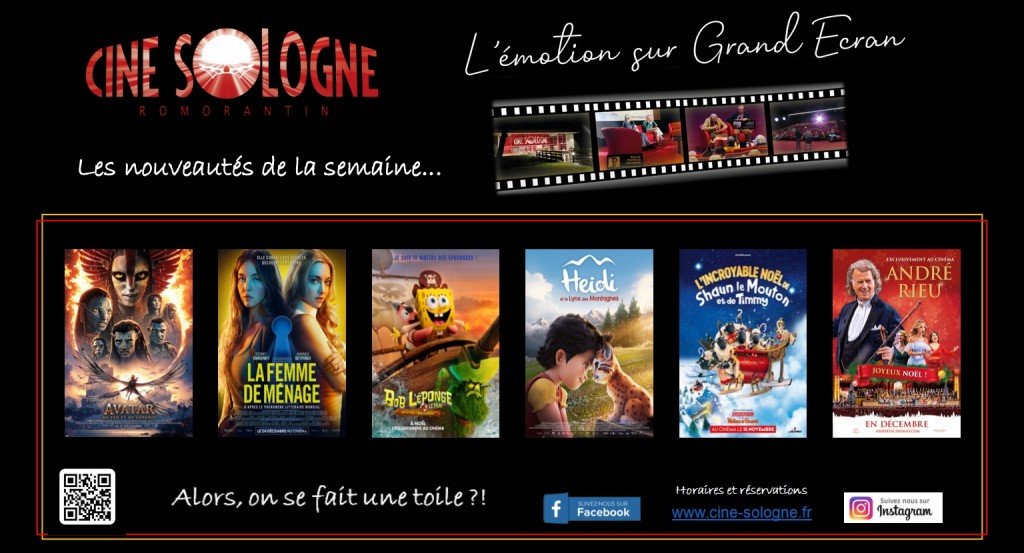 actualité CETTE SEMAINE AU CINEMA