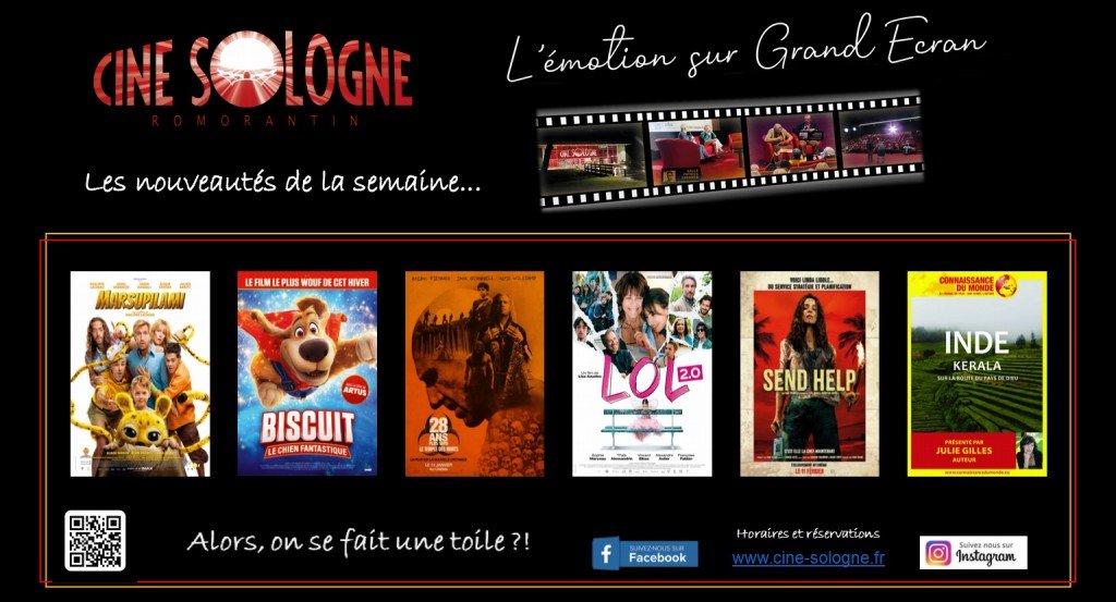 actualité CETTE SEMAINE AU CINEMA